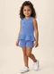 Malwee Kids - Conjunto Canelado Godê Azul - variação: Azul