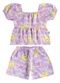 Malwee Kids - Conjunto Caranguejos Off White - variação: Lavanda