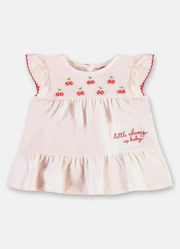 Up Baby - Conjunto Cereja Bata Calcinha Branco 3