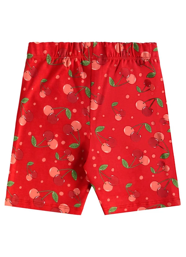 Bee Loop - Conjunto Cerejinhas Blusa e Bermuda Bege 6