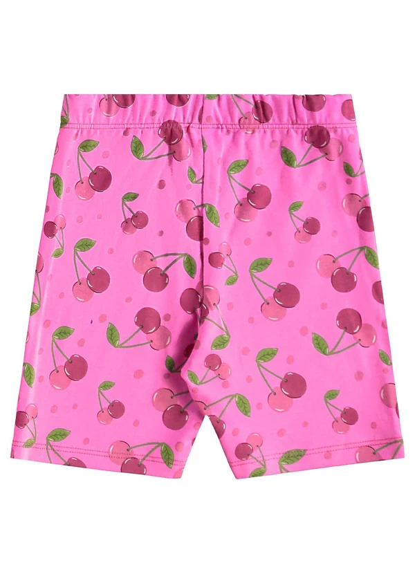 Bee Loop - Conjunto Cerejinhas Blusa e Bermuda Roxo 7