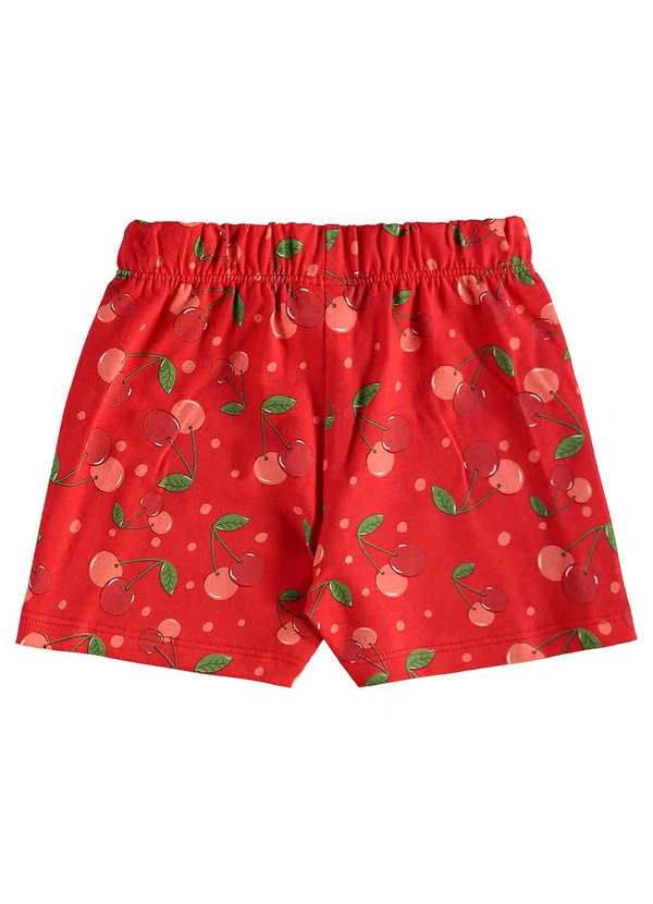 Bee Loop - Conjunto Cerejinhas Blusa e Short Bege 7