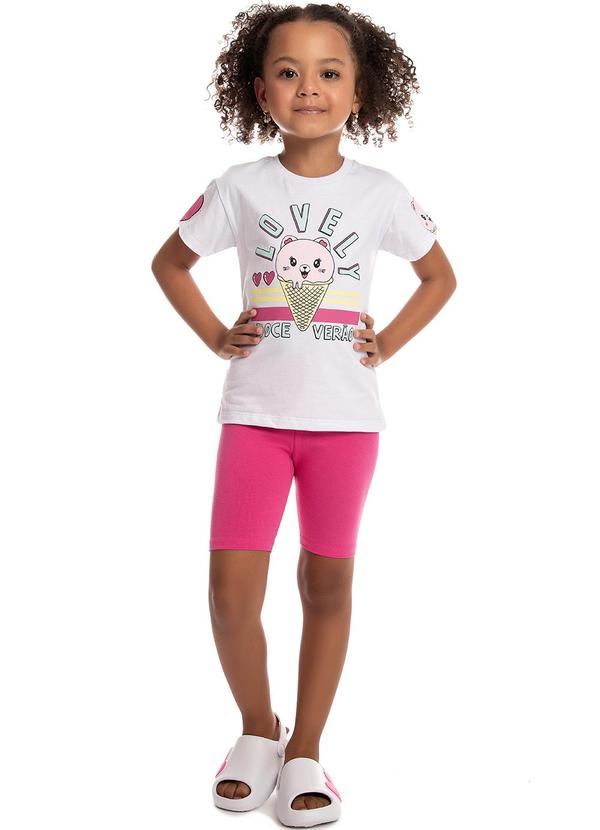 By Gus - Conjunto Ciclista Lovely Branco