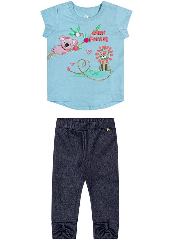 Alenice - Conjunto Coala Menina Azul