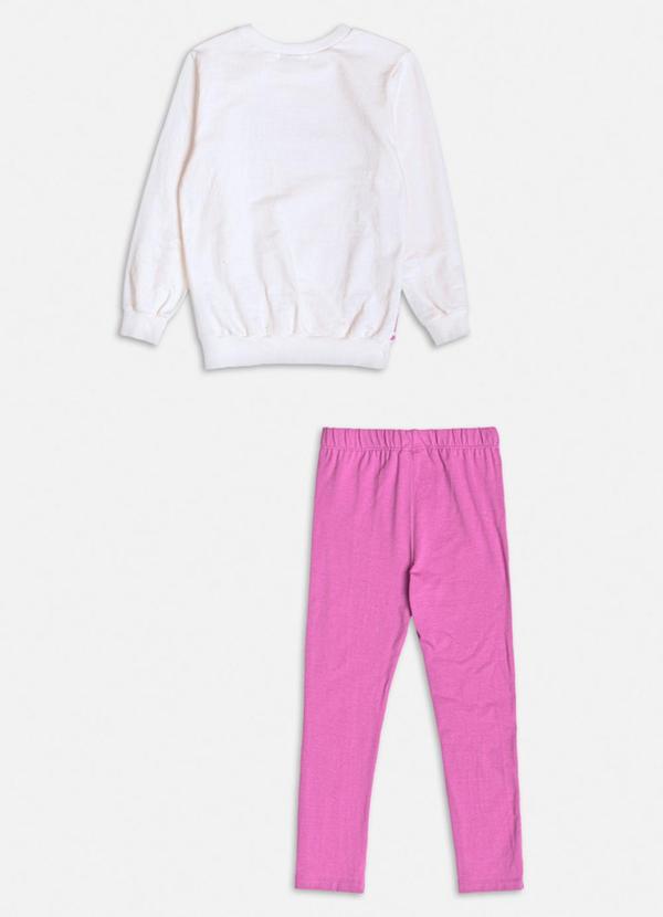 Momi - Conjunto College com Strass Branco 2