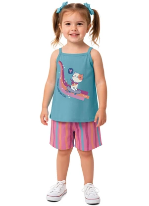 Malwee Kids - Conjunto Colorindo a Cidade Azul - MALWEE KIDS