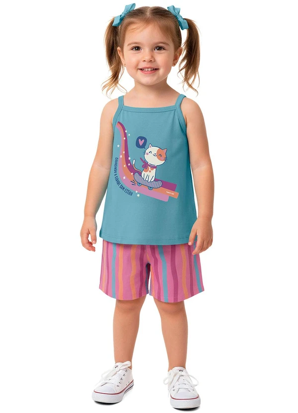 Malwee Kids - Conjunto Colorindo a Cidade Azul 1