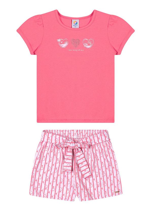 Alenice - Conjunto com Amarração Menina Rosa 1