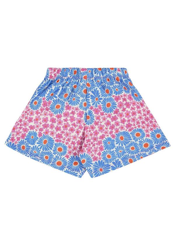 Bee Loop - Conjunto com Bata e Short Menina Branco 4