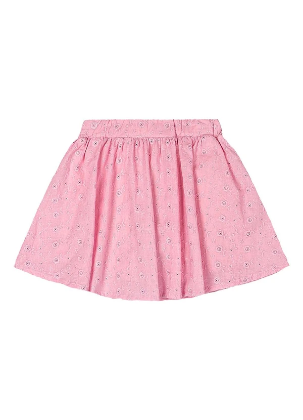 Quimby - Conjunto com Blusa de Strass e Saia Rosa 4