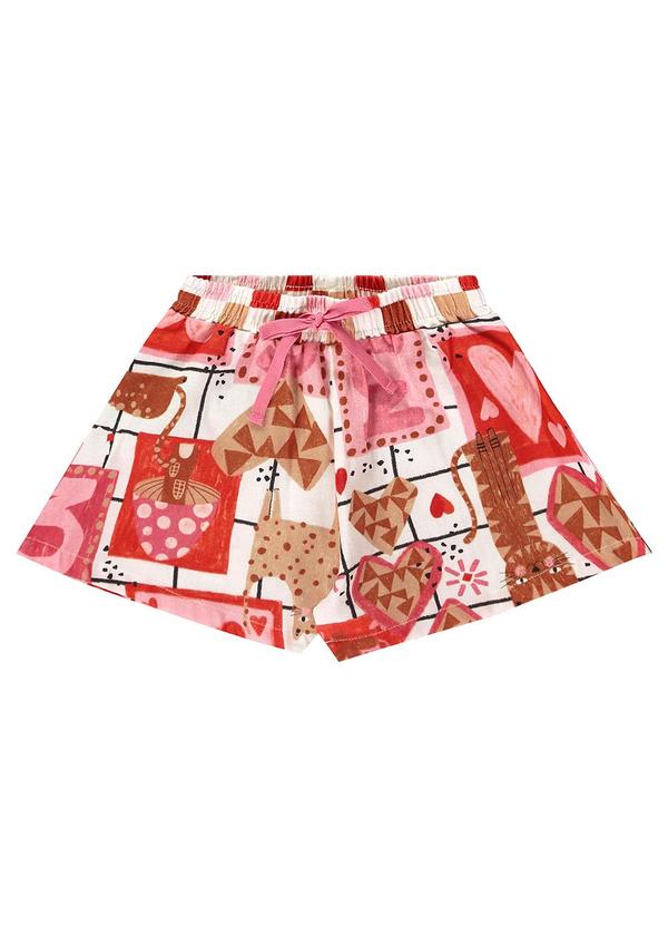 Três e Já - Conjunto com Blusa e Short Bege 6