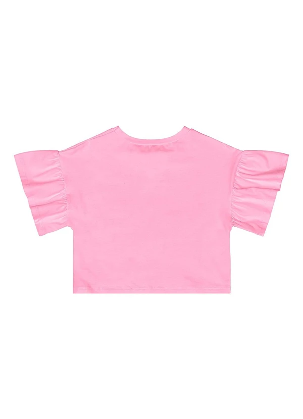 Quimby - Conjunto com Blusa e Short Floral Rosa 5