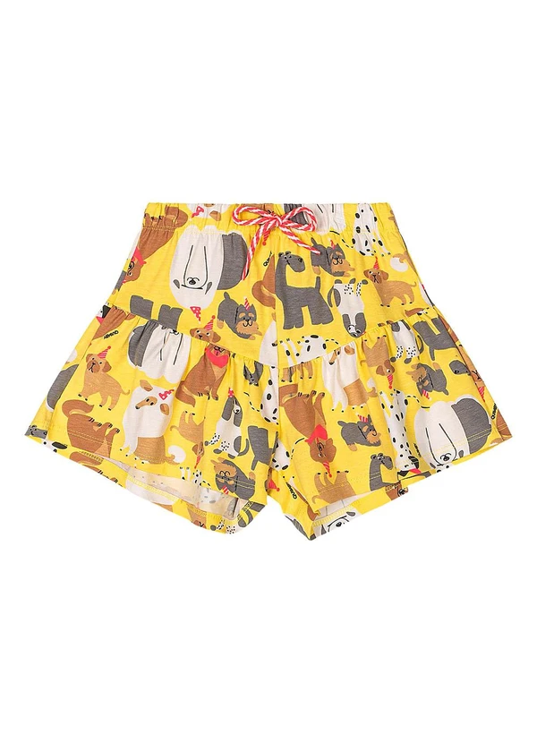 Quimby - Conjunto com Blusa e Short Menina Rosa 4