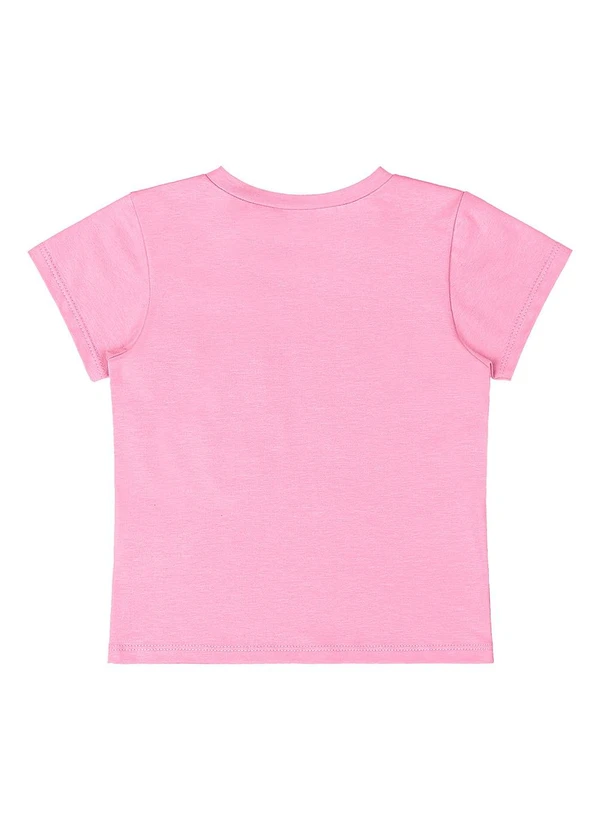 Quimby - Conjunto com Blusa e Short Menina Rosa 5
