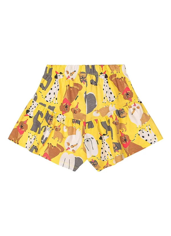 Quimby - Conjunto com Blusa e Short Menina Rosa 6