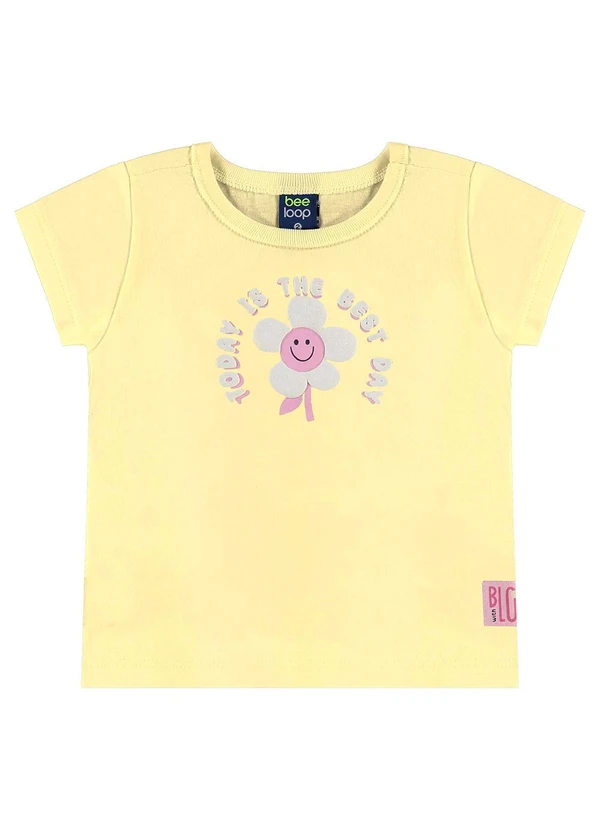 Bee Loop - Conjunto com Blusa e Short-Saia Amarelo 3