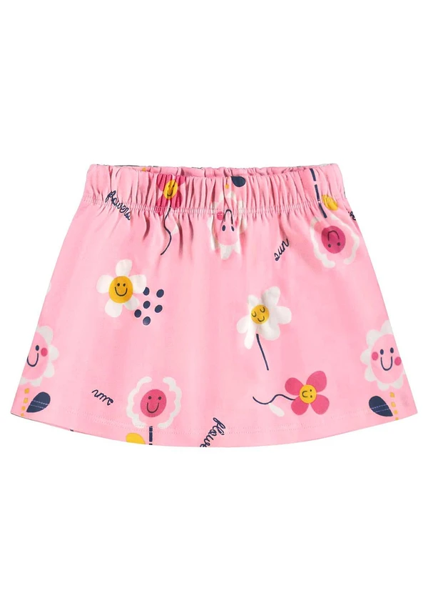 Bee Loop - Conjunto com Blusa e Short-Saia Amarelo 4