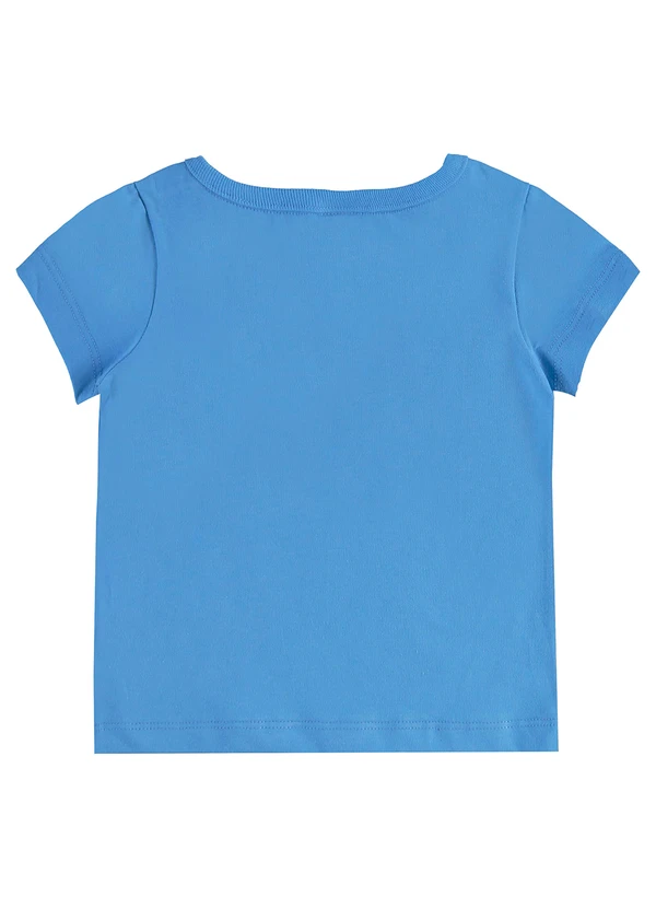 Bee Loop - Conjunto com Blusa e Short-Saia Azul 5