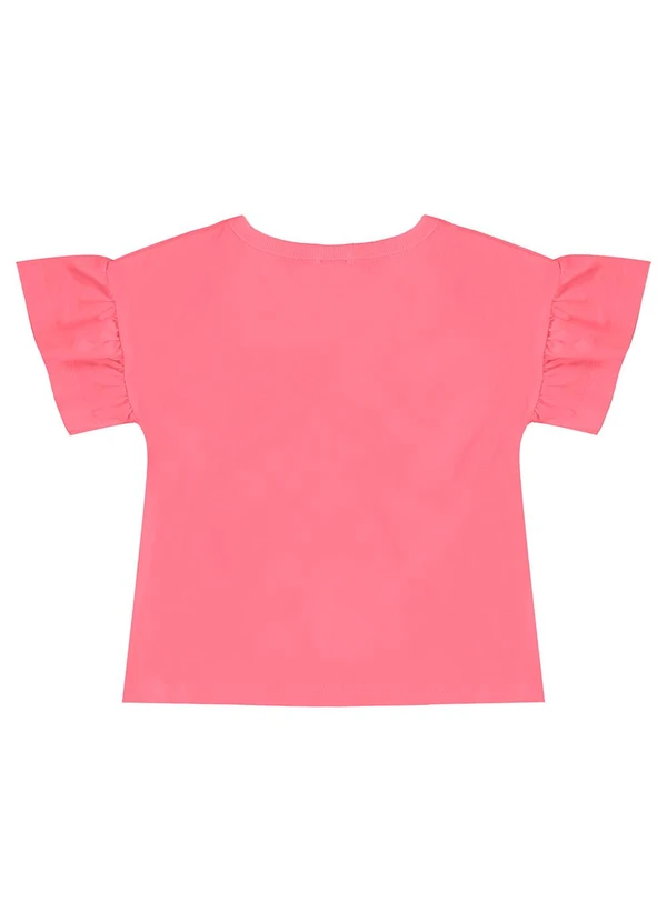 Bee Loop - Conjunto com Blusa e Short-Saia Rosa 5