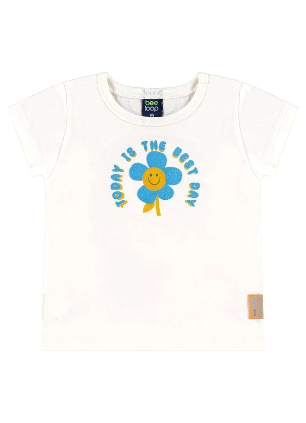 Bee Loop - Conjunto com Blusa e Short-Saia Bege 5