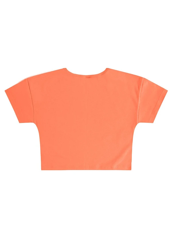 Guloseima - Conjunto com Blusa e Short-Saia Laranja 4