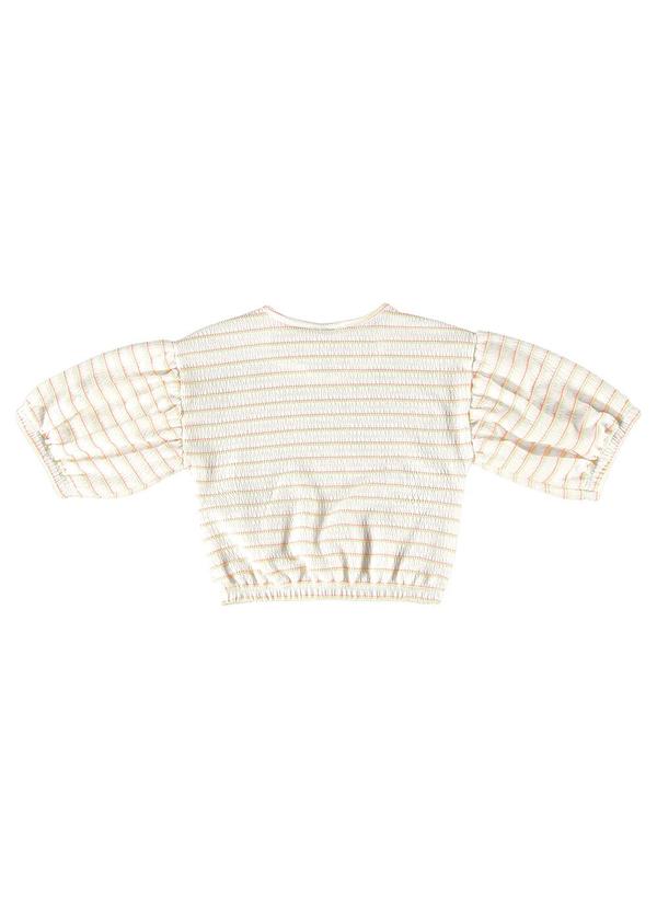 Gloss - Conjunto com Blusa e Short-Saia Off White 5