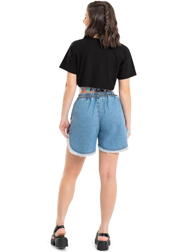 Gloss - Conjunto com Blusa e Top Juvenil Preto 4