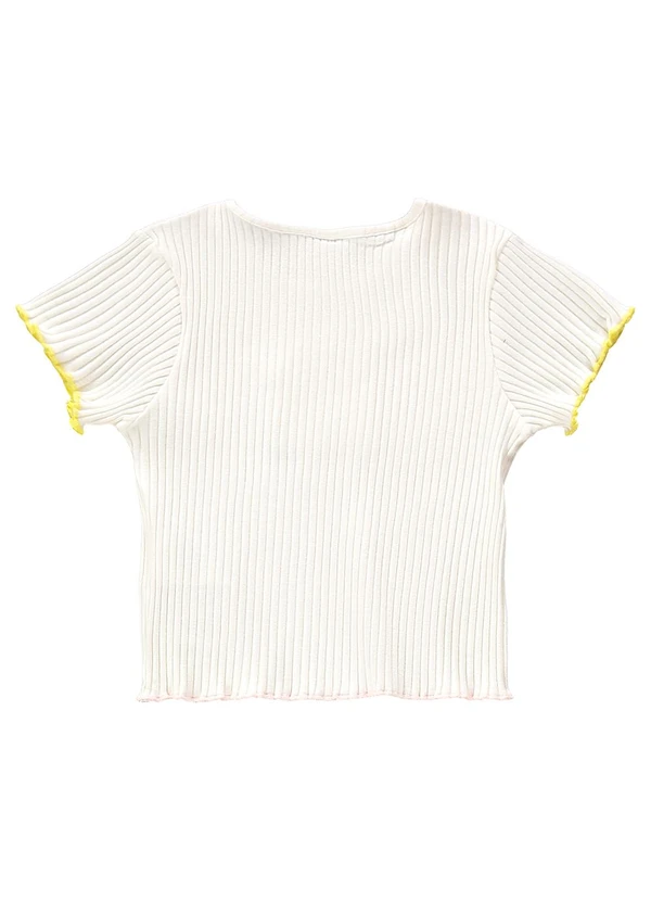 Três e Já - Conjunto com Cropped e Saia Bege 5