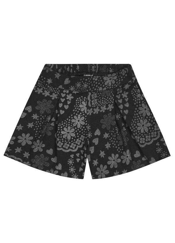 Quimby - Conjunto com Cropped e Short Preto 4