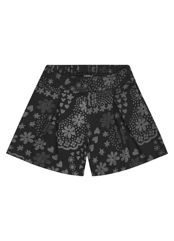 Quimby - Conjunto com Cropped e Short Preto 5