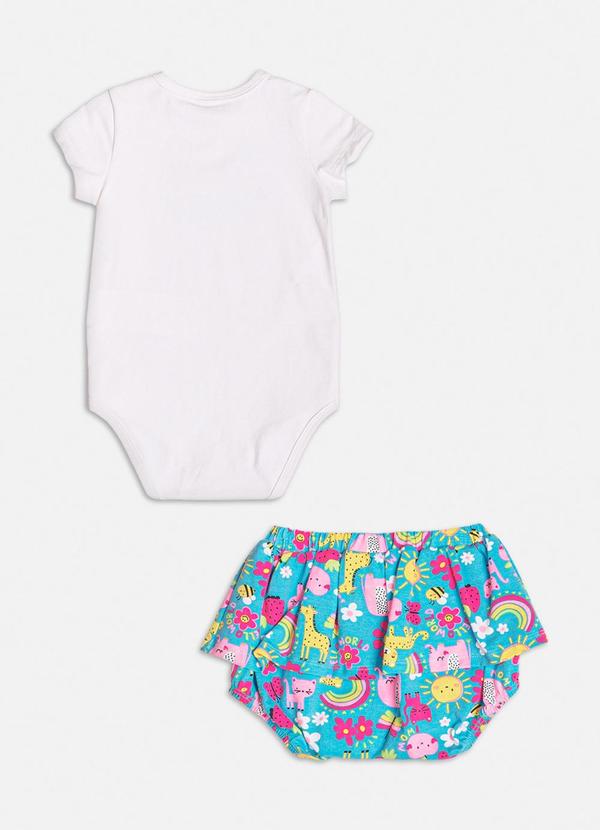 Momi - Conjunto com Estampa de Bichinhos Azul 2