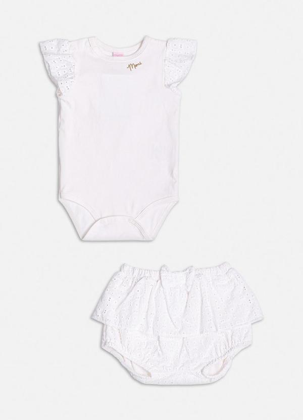 Momi - Conjunto com Laise Off White