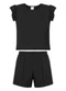 Alakazoo - Conjunto com Shorts e Blusa Preto - variação: Preto