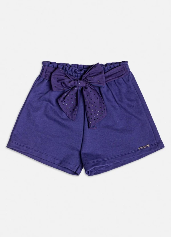 Momi - Conjunto com Strass e Laço de Moletom Bege 4