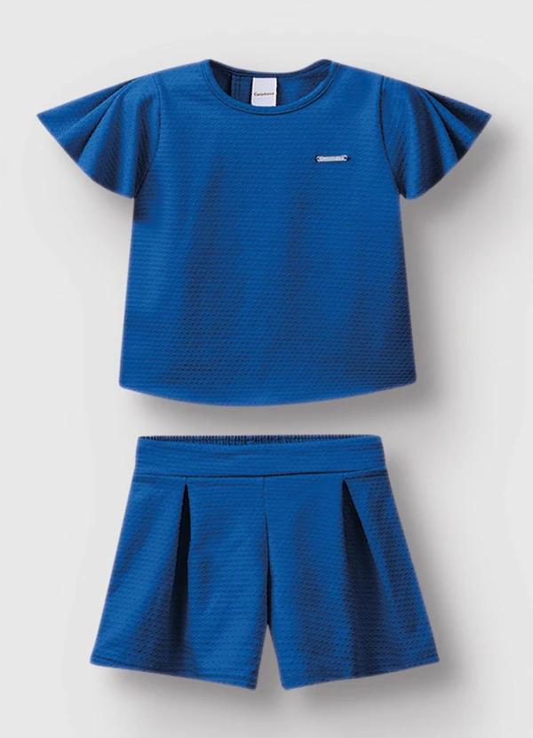 Carinhoso - Conjunto com Transpasse Azul Escuro 3