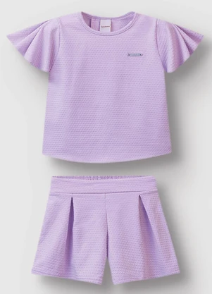 Carinhoso - Conjunto com Transpasse Lavanda - CARINHOSO