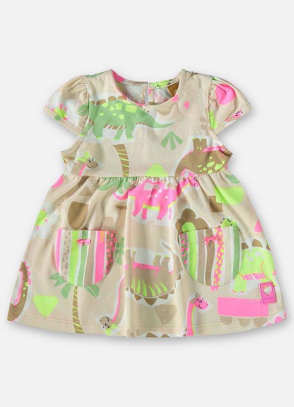 Up Baby - Conjunto com Vestido e Calcinha Bege 3