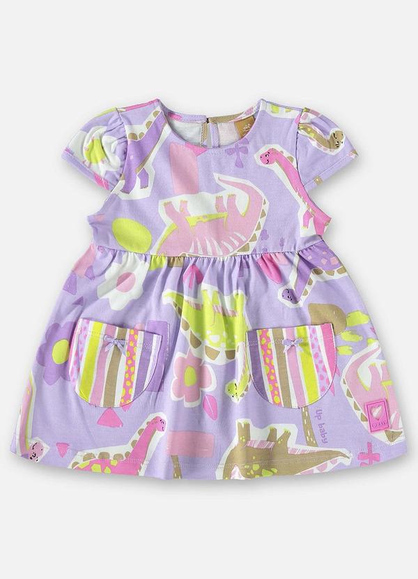 Up Baby - Conjunto com Vestido e Calcinha Roxo 3