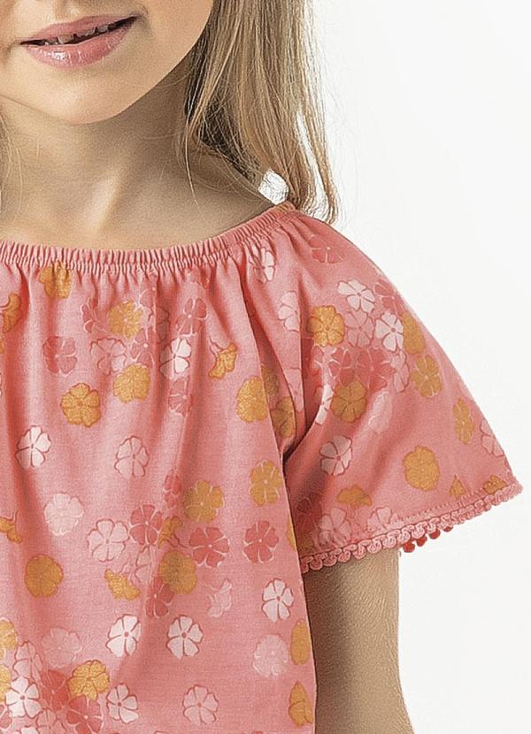 Cativa Kids - Conjunto Comfort Estampado Rosa 2