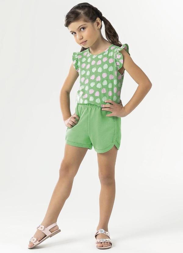 Cativa Kids - Conjunto Comfort Estampado Verde