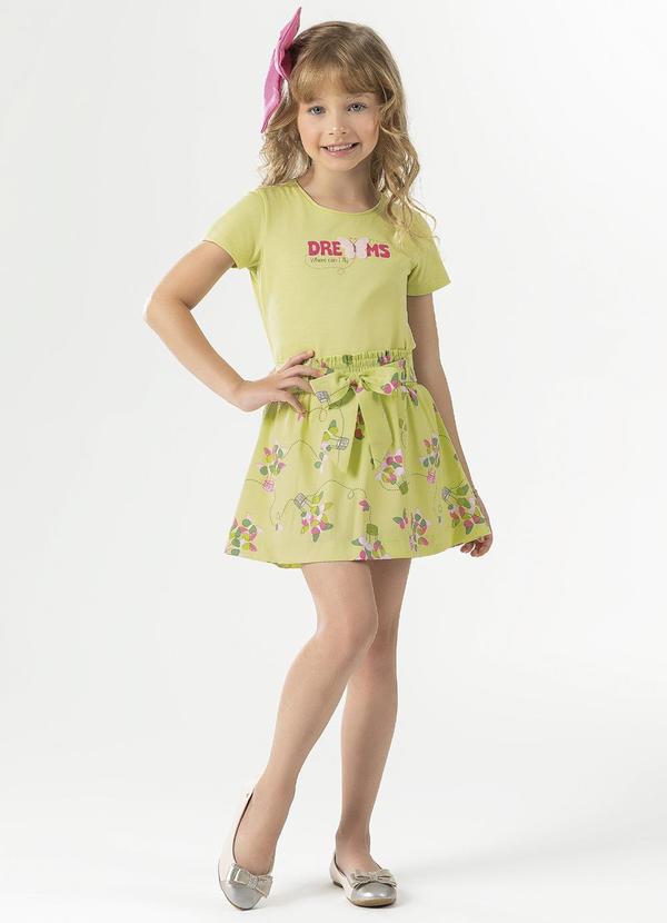 Cativa Kids - Conjunto Comfort Estampado Verde