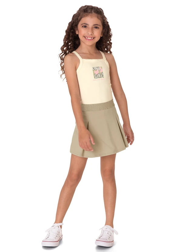 Malwee Kids - Conjunto Cool Girl Energy em Moletinho Bege