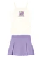 Malwee Kids - Conjunto Cool Girl Energy em Moletinho Bege - variação: Branco