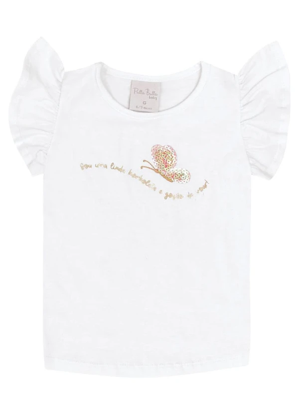 Pulla Bulla - Conjunto Cotton Menina Branco 2