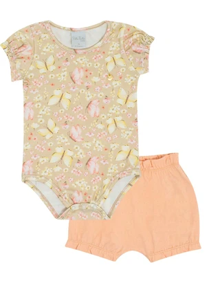 Pulla Bulla - Conjunto Cotton Leve Bege - PULLA BULLA