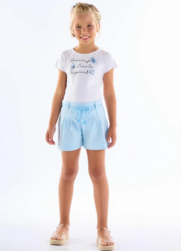 Pulla Bulla - Conjunto Cotton Leve Branco