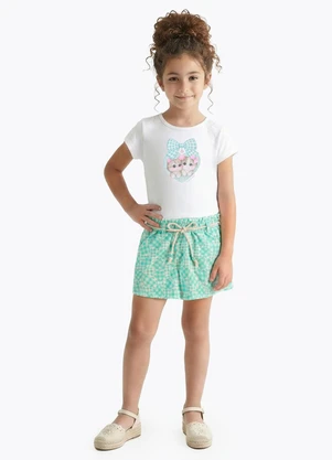 Pulla Bulla - Conjunto Cotton Leve Branco - PULLA BULLA