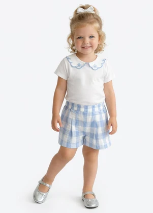 Pulla Bulla - Conjunto Cotton Leve Branco - PULLA BULLA