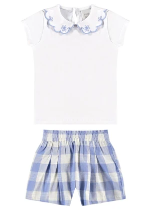 Pulla Bulla - Conjunto Cotton Leve Branco - PULLA BULLA