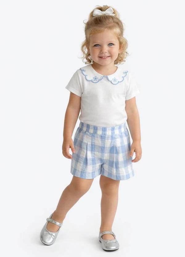 Pulla Bulla - Conjunto Cotton Leve Branco